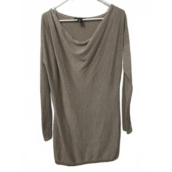 White House Black Market - Small Cowl Neck Stretch Dress - Picture 2 of 5